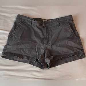 Grey Jean Shorts